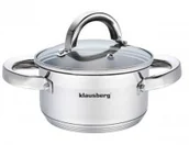 Garnki - KLAUSBERG GARNEK Z POKRYWĄ 16cm KLAUSBERG KB-7122 1,8L KB-7122 - miniaturka - grafika 1