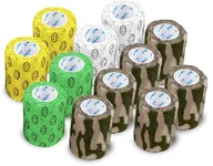 Specjalistyczne artykuły dla zwierząt - SoftMed Bandaż elastyczny, samoprzylepny, jednorazowy SoftMed 12 szt. 10cm x 4.5m | Nowy sklep, ponad 1000 promocji! NN-MUR-BSPZ-010 - miniaturka - grafika 1