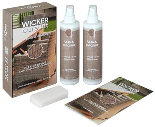 VidaXL Lumarko Zestaw do pielęgnacji mebli z rattanu i textilene, 2x250ml 180156 VidaXL - Środki do podłóg i mebli - miniaturka - grafika 2