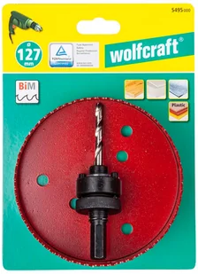 WOLFCRAFT Niemiecka Jakość w Atrakcyjnej Cenie Otwornica bimetal śr. (WF5495000) - Otwornice - miniaturka - grafika 4