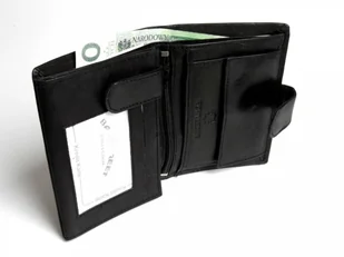 BAG Street Portfel Męski Skórzany Skóra Naturalna Duży Pionowy Z Zapięciem 993 - Portfele - miniaturka - grafika 6