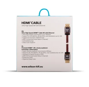 Wilson Przewód HDMI 8K Premium HDMI Cable 1.5M 2_384443 - Kable - miniaturka - grafika 3