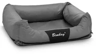 Legowiska dla psów - Bimbay Legowisko Kanapa Impregnat lux II 80x65cm Szary - miniaturka - grafika 1