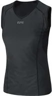Bielizna sportowa damska - Gore Wear koszulka damska M WINDSTOPPER Base Layer bez rękawów, czarny, 34 100023990002 - miniaturka - grafika 1