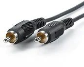 Kable - Value Cinch przewód łączący Simplex wtyczka, czarny 10 m - miniaturka - grafika 1