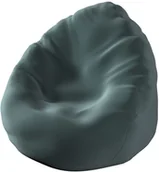 Pufy i podnóżki - Dekoria Dekoria Worek do siedzenia zgaszony szmaragd 50 × 85 cm Ingrid 541-705-36 - miniaturka - grafika 1