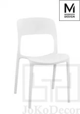 Modesto Design MODESTO krzesło ZING białe polipropylen C1028.WHITE - Krzesła - miniaturka - grafika 2
