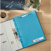 Ofertówki - Leitz Koszulka zawieszkowa A4 poszerzana COSY z kieszonką na etykietę niebieska morska 3szt. /46680061/ ES1491-1 - miniaturka - grafika 1