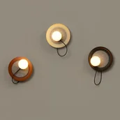 Lampy ścienne - Milan Iluminación Wire kinkiet 24 cm kolor norki - miniaturka - grafika 1