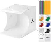 Namioty fotograficzne bezcieniowe - DexXer PULUZ NAMIOT BEZCIENIOWY 2x LED / 1100LM 6x TŁO - DexXer - miniaturka - grafika 1