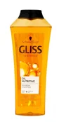 Szampony do włosów - Schwarzkopf Gliss Kur Oli Nutritive Szampon do włosów suchych i zniszczonych 400ml 28650 - miniaturka - grafika 1
