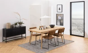 Actona Komoda Newcastle II czarna - Komody - miniaturka - grafika 11