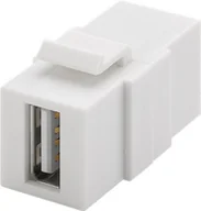 Akcesoria do tabletów i e-booków - Goobay 79909 Keystone Module USB Czarny 79909 - miniaturka - grafika 1