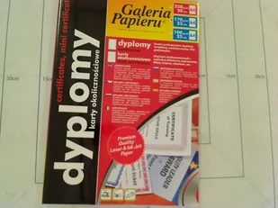 Argo DYPLOM SOPLICA 170G. /25/ - Dyplomy i okładki - miniaturka - grafika 2