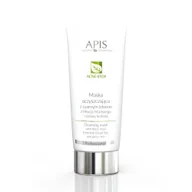 Serum do twarzy - APIS Professional APIS Acne-Stop Maska Kremowa Oczyszczająca Z Czarnym Błotem 200ml 10002_20801 - miniaturka - grafika 1