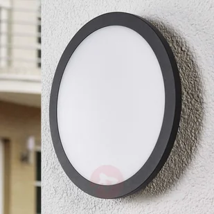 Lampenwelt com Lampa sufitowa zewnętrzna LED Malena z czujnikiem - Lampy ogrodowe - miniaturka - grafika 5