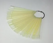 Pozostałe akcesoria kosmetyczne - Neonail Wzornik na kółku naturalny (50szt) - miniaturka - grafika 1