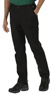 Spodnie narciarskie - Regatta spodnie termiczne FENTON dla mężczyzn - czarny RMJ189L - miniaturka - grafika 1