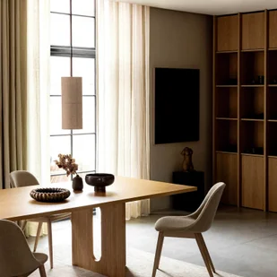 Menu Hashira żyrandol z lnu, 18cm, naturalny - Lampy sufitowe - miniaturka - grafika 5