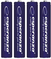 Baterie i akcesoria - Esperanza EZB102 baterie alkaliczne aaa 4szt ESP-EZB102 - miniaturka - grafika 1