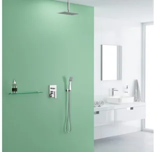 Excellent RAMIĘ PRYSZNICOWE SUFITOWE 20 KWADRATOWE AREX.3122CR - Akcesoria do armatury i ceramiki - miniaturka - grafika 3