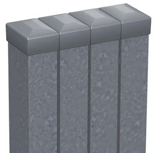 Polargos Zestaw słupków ogrodzeniowych 40 x 60 mm x 200 cm - Ogrodzenia - miniaturka - grafika 2