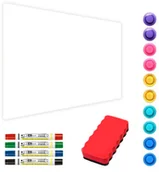 Tablice i flipcharty - Allboards Tablica magnetyczna MetalBoards 60x40cm BIAŁA MB64_00038 - miniaturka - grafika 1