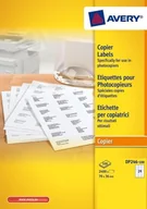 Dodatki do drukarek i skanerów - Avery Copier Label 70 X 36 mm White DP246-100 - miniaturka - grafika 1