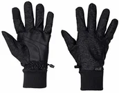 Rękawiczki sportowe męskie - Jack Wolfskin Męskie rękawiczki zimowe TRAVEL Glove Men przyjazne dla ekranu dotykowego, czarne, XL 1907871-6000005 - miniaturka - grafika 1