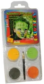 Pozostałe kosmetyki - Eulenspiegel Profi-Schminkfarben GmbH Eulenspiegel 204900  lusterko kosmetyczne zestaw małych smok, pędzla i instrukcją, 4 kolorów CC-EU-204900 - miniaturka - grafika 1