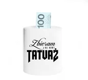 Skarbonki - Zbieram na nowy tatuaż - skarbonka z nadrukiem - miniaturka - grafika 1