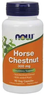 Witaminy i minerały dla sportowców - Now Foods NOW Horse Chestnut 300mg 90vegcaps - miniaturka - grafika 1