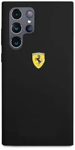 Ferrari FESSIHCS22LBK S22 Ultra S908 czarny/black hardcase On Track Silicone hurtel-91976-0 - Etui i futerały do telefonów - miniaturka - grafika 3