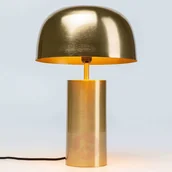 Lampy stojące - KARE Loungy Gold lampa stołowa złota - miniaturka - grafika 1