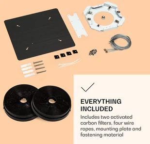 Klarstein Futurelight Smart CGCH6-Futurelight-BK - Okapy kuchenne - miniaturka - grafika 6