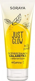 Soraya JUST GLOW Galaretka d/mycia twarzy z efektem Glow z witaminą C 150ml - Kosmetyki do mycia twarzy - miniaturka - grafika 2