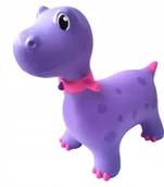 Zabawki na biegunach - Dinozaur Gumowy Skoczek Do Skakania 60CM Kolory - miniaturka - grafika 1