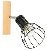 Lampy ścienne - Spotlight Megan Wood Kinkiet Spot-Light 2344160 Drewno Brzozowe/Metal - miniaturka - grafika 1