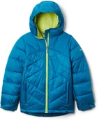 Kurtki narciarskie - COLUMBIA Winter Powder Pikowana kurtka Dziewczynki, fjord blue/fjord blue sheen S | 128 2020 Kurtki narciarskie 1908131462S - miniaturka - grafika 1