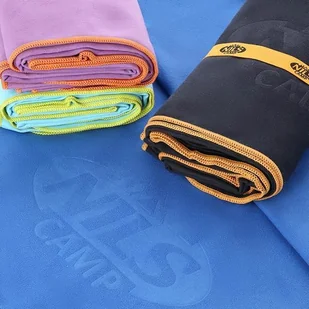 NILS CAMP Ręcznik szybkoschnący NILS CAMP NCR12 Niebiesko-zielony - Pływanie - miniaturka - grafika 9