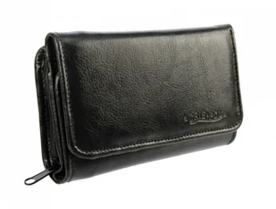 CRIS-POL (PL) Wygodny Portfel Damski Skórzany CRIS-POL(PL) Skóra Licowa 14 cm Kieszeń Na Zewnątrz Na Suwak - Portfele - miniaturka - grafika 4