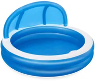 Baseny ogrodowe - Bestway Basen dmuchany 185 x 180 x 53 cm niebieski 54337 54337 - miniaturka - grafika 1