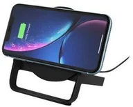 Ładowarki do telefonów - Belkin 10W Wireless Charging Stand with PSU & M WIB001VFBK - miniaturka - grafika 1