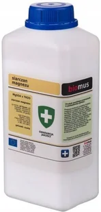 Biomus SIARCZAN MAGNEZU MgSO4x7H2O sól gorzka Epsom proszek 1kg - Ochrona stawów - miniaturka - grafika 6