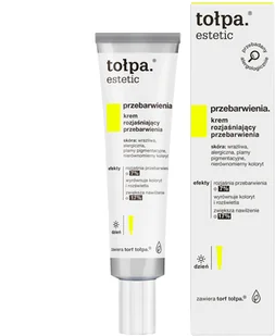 Tołpa ESTETIC PRZEBARWIENIA. KREM ROZJAŚNIAJĄCY PRZEBARWIENIA DZIEŃ 40 ML - Kremy do twarzy - miniaturka - grafika 2