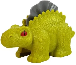 Import LEANToys Stolik Ciastolina Dinozaury Jajka Foremka Wulkan ze Świecącą Lawą 4 Kolory LT-8525-0 - Masy plastyczne - miniaturka - grafika 6