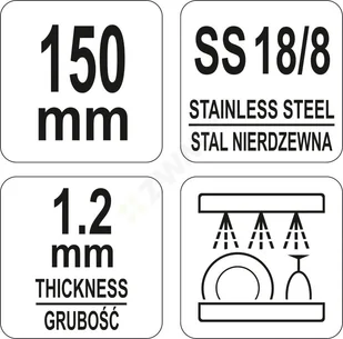 Yato SZCZYPCE DO LODU 150MM YG-02736 - Wózki na żywność - miniaturka - grafika 2