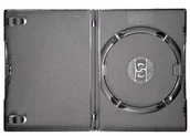 Pudełka i akcesoria na płyty CD - Amaray PUDEŁKO DVD 14MM 1 BLACK DA1BM - miniaturka - grafika 1