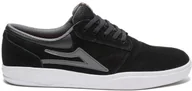 Trampki męskie - Lakai obuwie męskie GRIFFIN XLK Black/Grey Suede - miniaturka - grafika 1