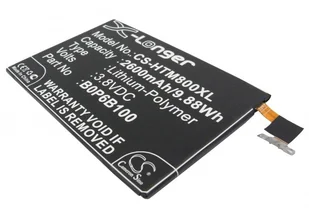 Cameron Sino HTC M8 / 35H00214-00M 2600mAh 9.88Wh Li-Polymer 3.8V CS-HTM800XL - Baterie do telefonów - miniaturka - grafika 2